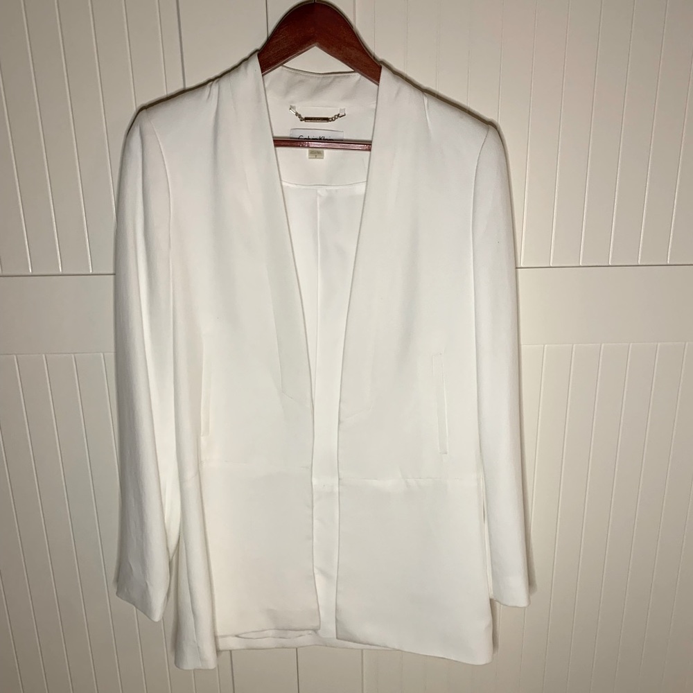Calvin Klein White blazer